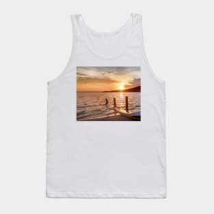 Sunset on a Baja beach Tank Top